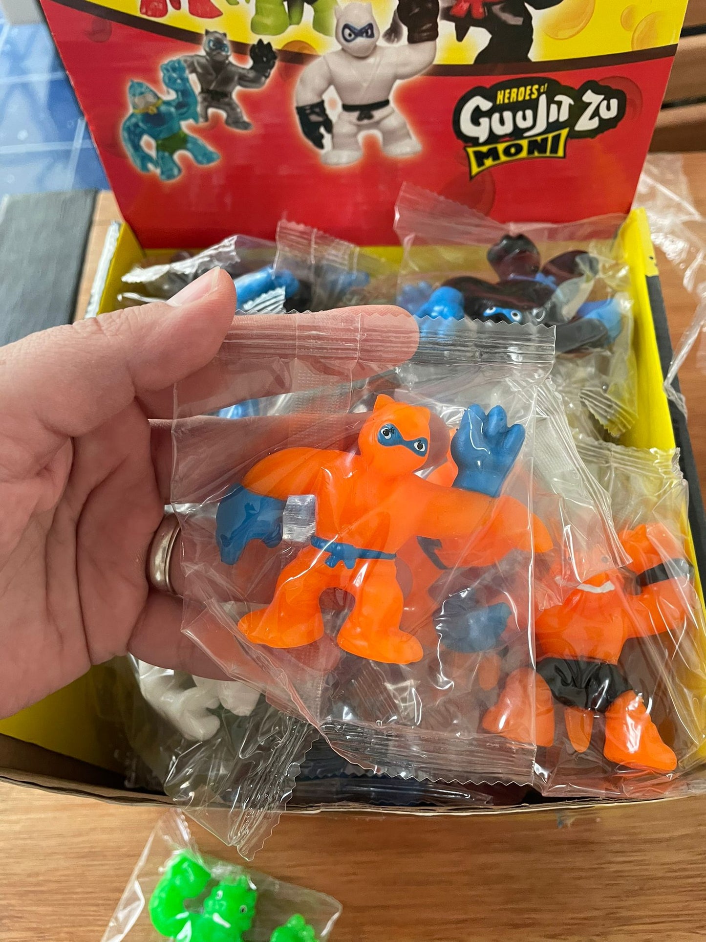 Squishy Heroes Of Goo Jit Zu Minis 7cm Pack X6