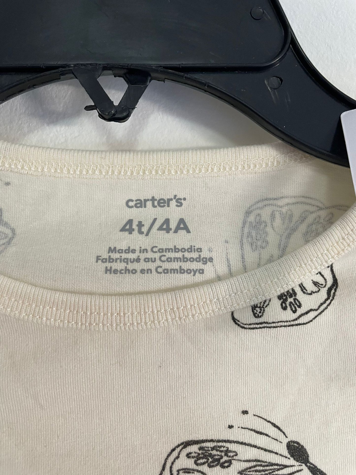 Remera manga corta Carters talle 4