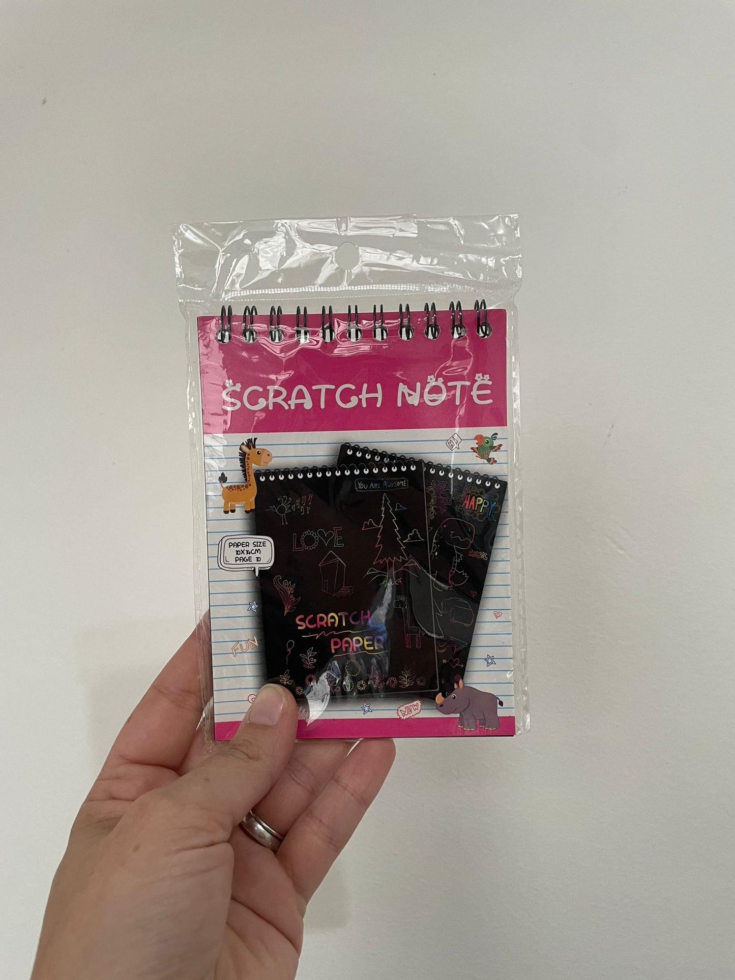 Libreta Mágica Dibujo Pack X10 Souvenir Sorpresita