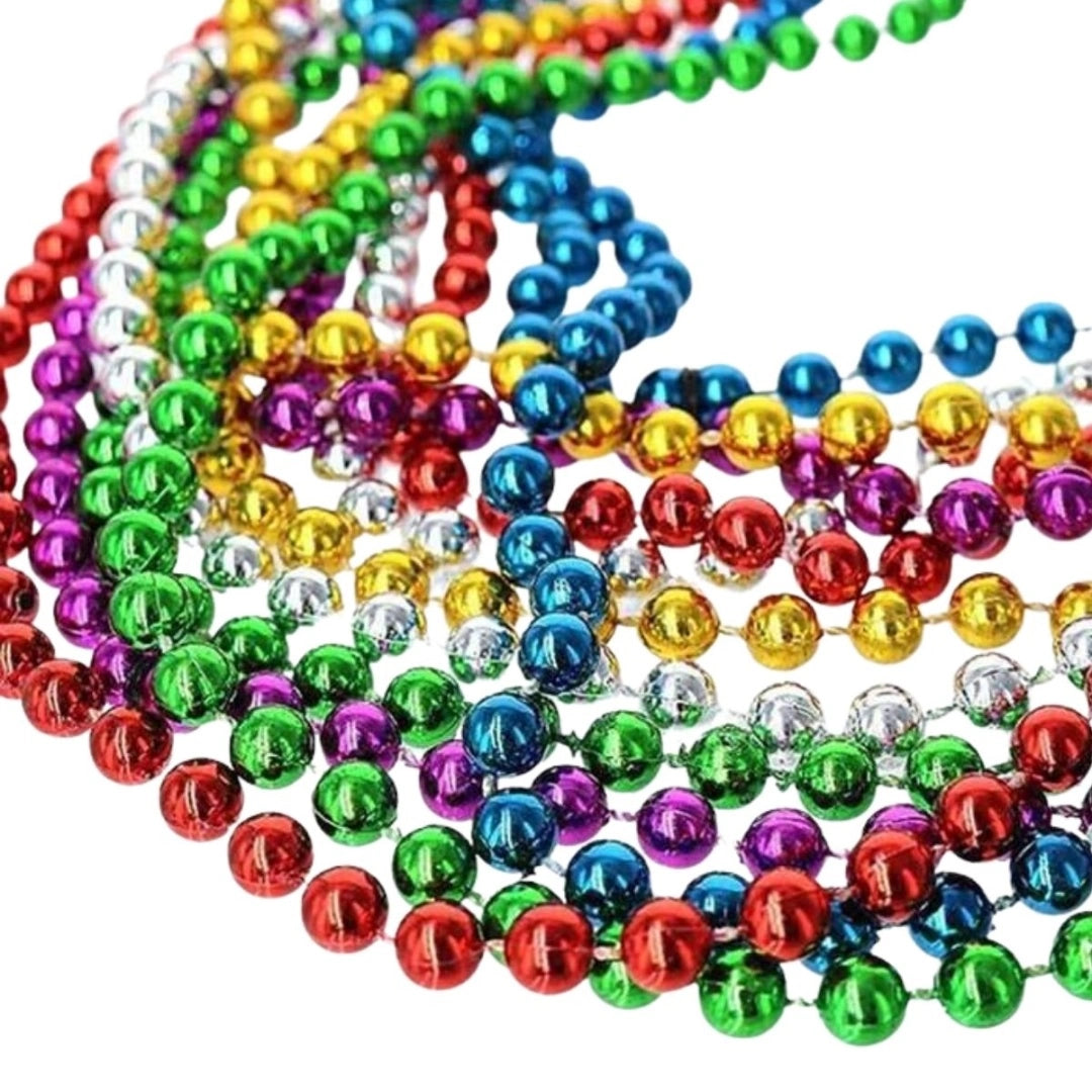 Collar De Perlas Pack X12 Cotillon