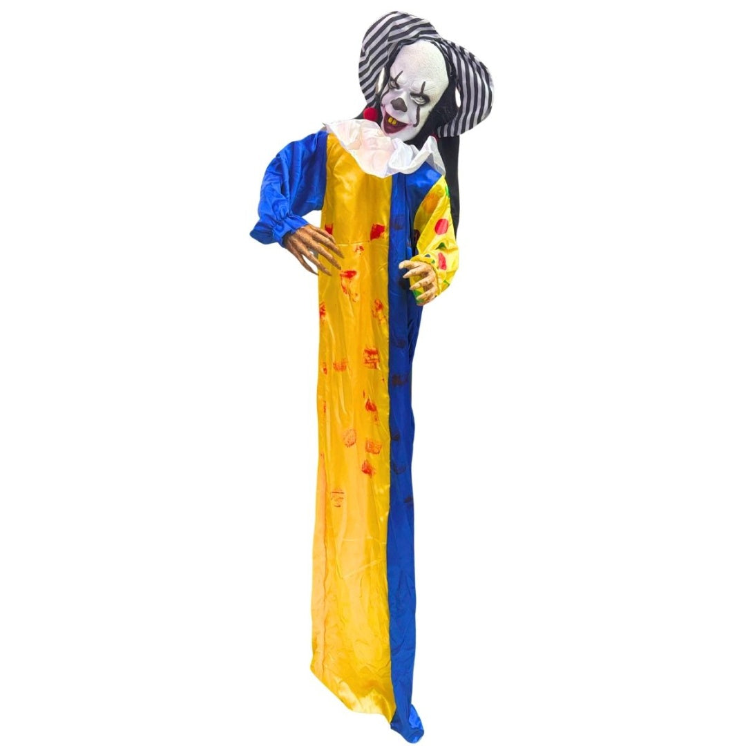 Payaso de Terror Animatronics Decoracion de Halloween Con Sensor