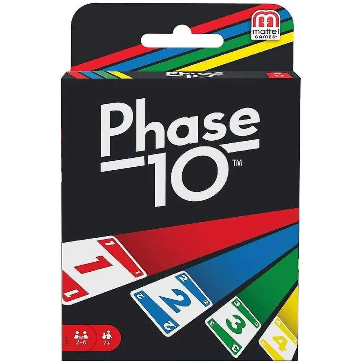 Juego de cartas Phase 10 inspirado en Rummy para fases familiares ㅤ