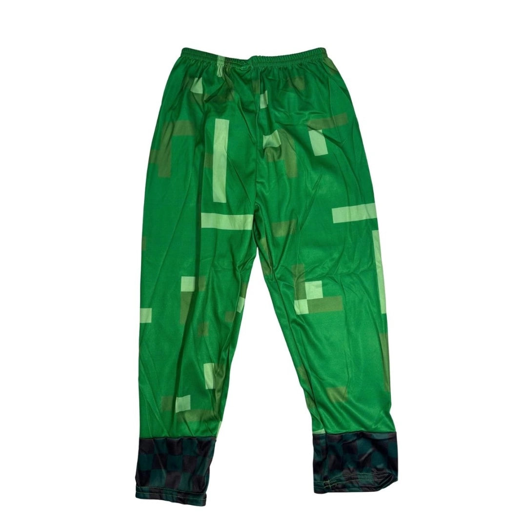 Disfraz Creeper Minecraft Para Niño Completo