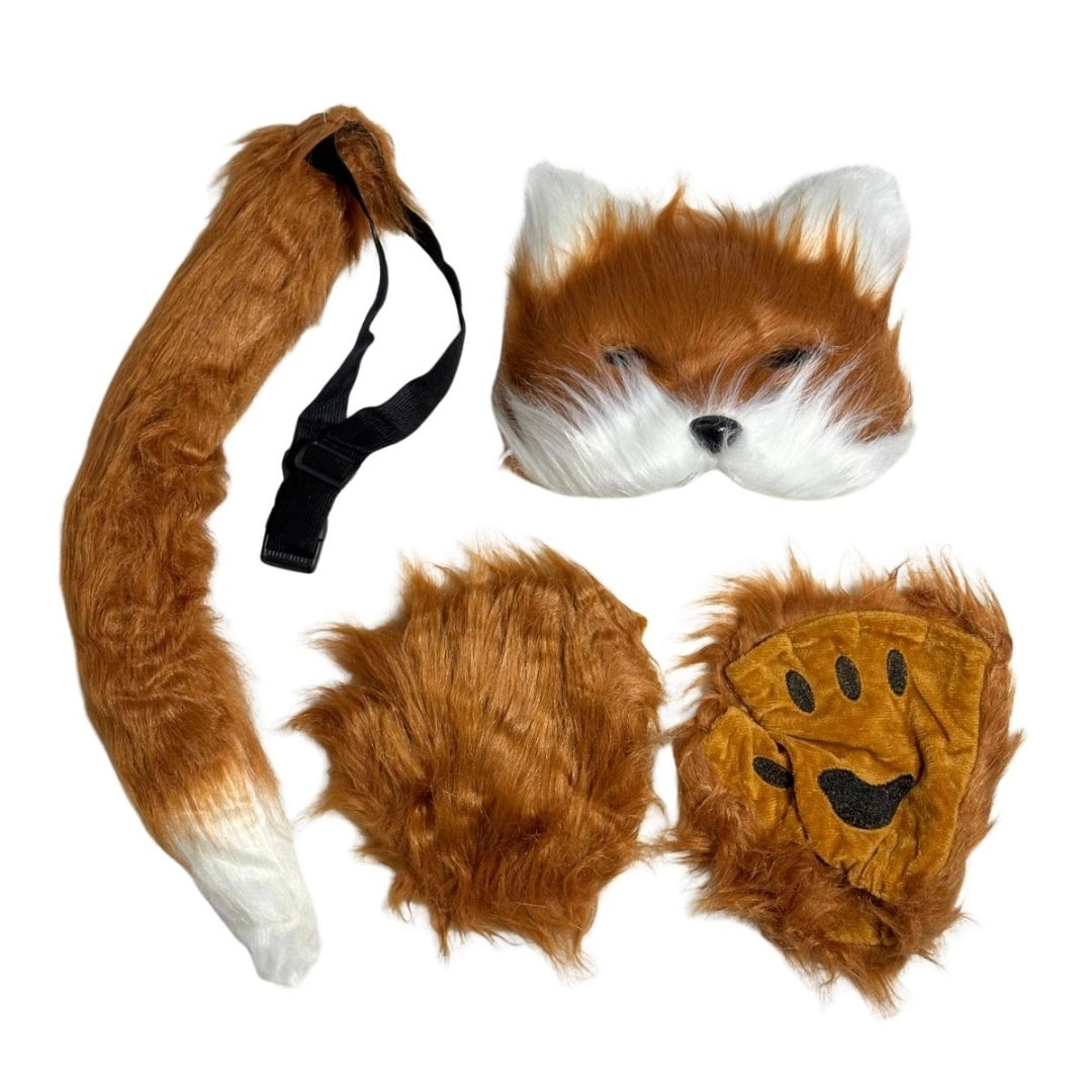 Set Disfraz Animal Therian Zorro 3 Piezas