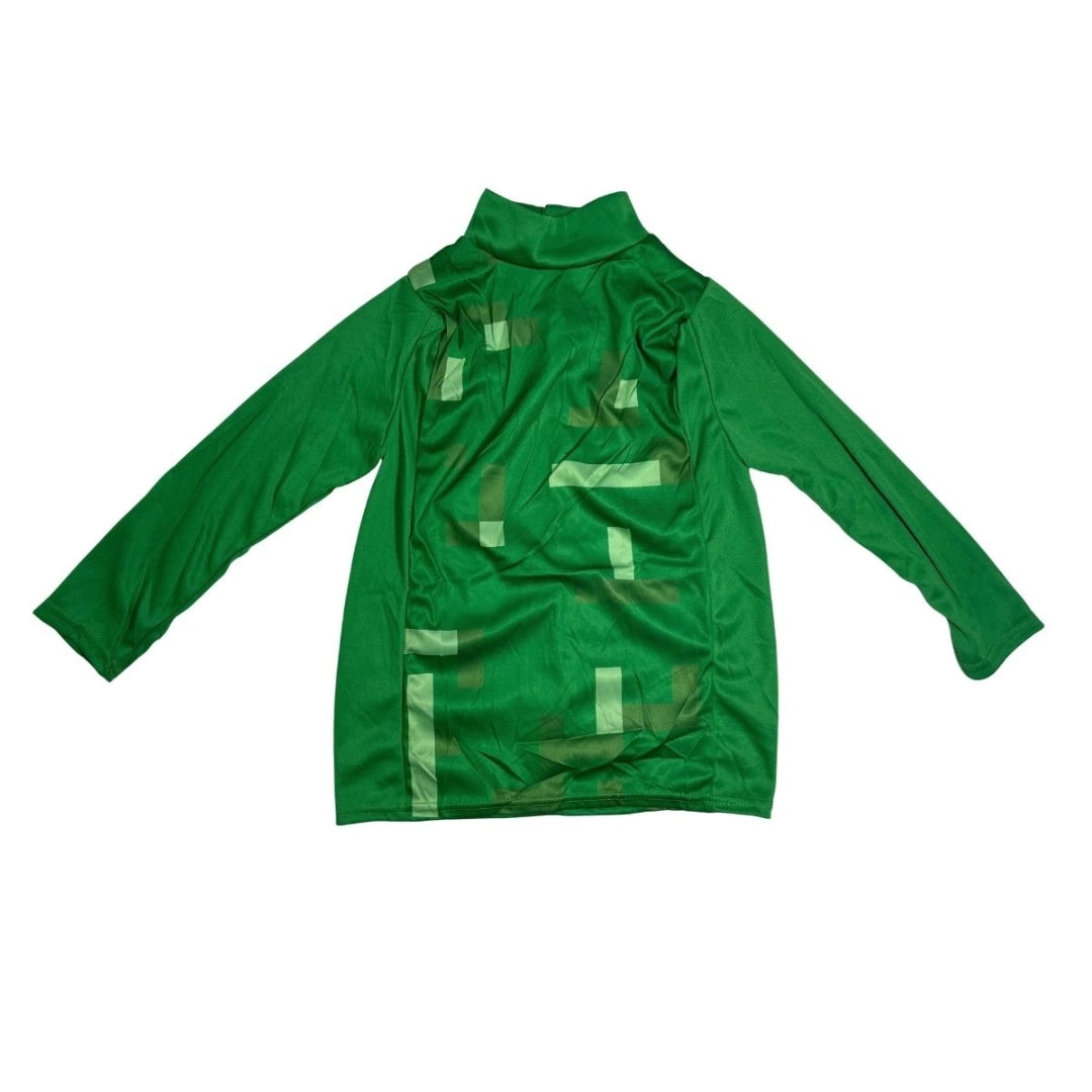 Disfraz Creeper Minecraft Para Niño Completo