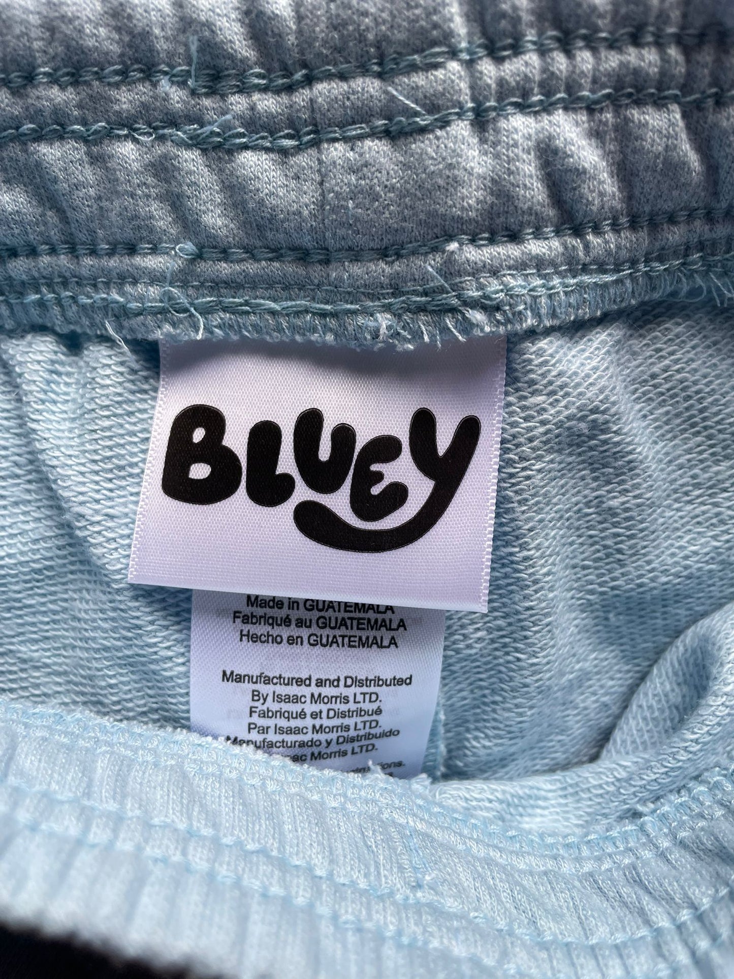 Conjunto Remera y Short de Bluey Carters niño talle 3