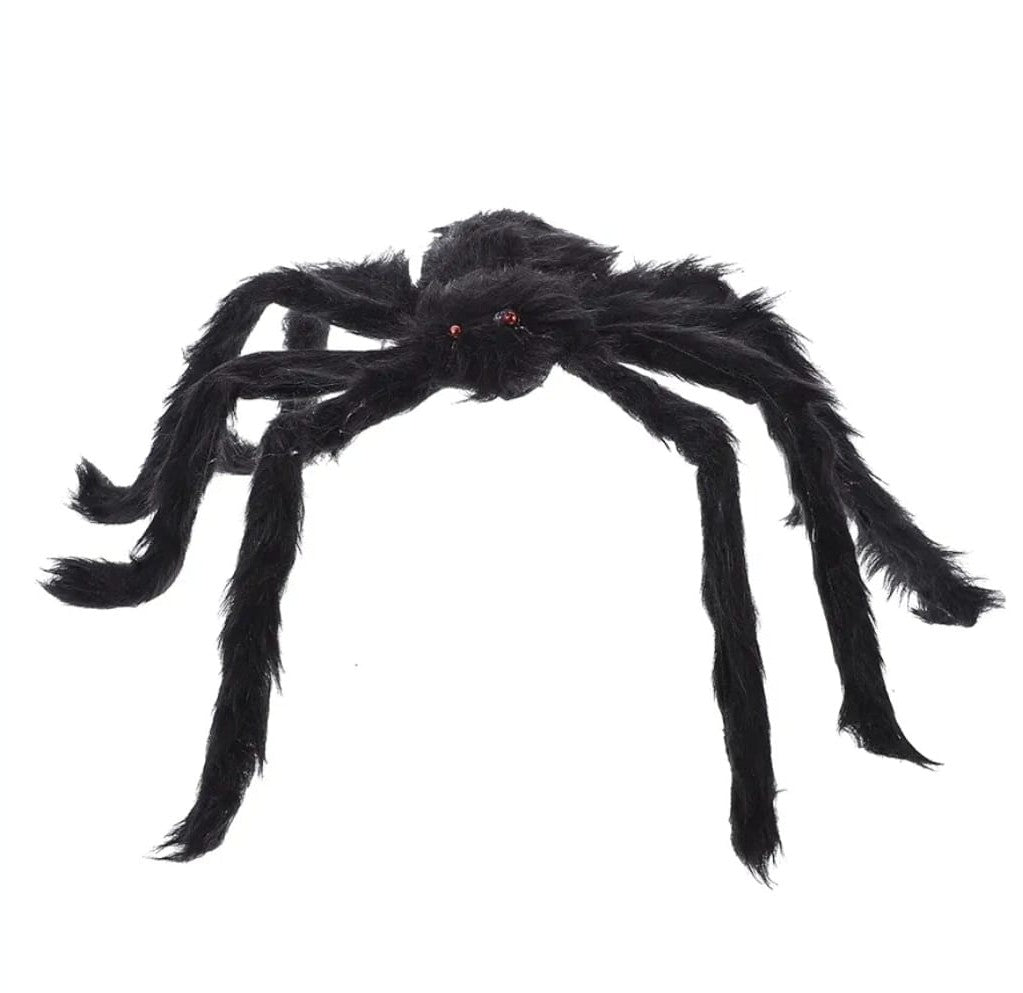 Araña Peluda Decoracion Halloween 60cm
