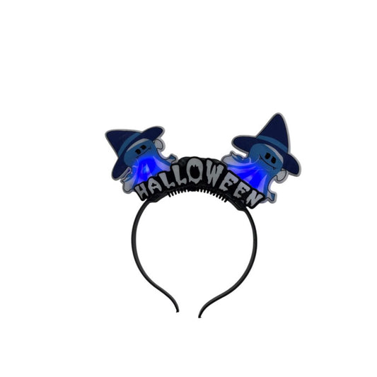 Tiara Vincha Halloween Fantasma Con Luz