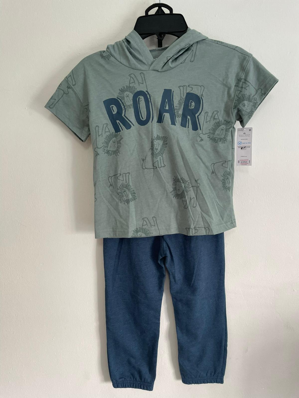 Conjunto Remera Y Pantalon Carters talle 4