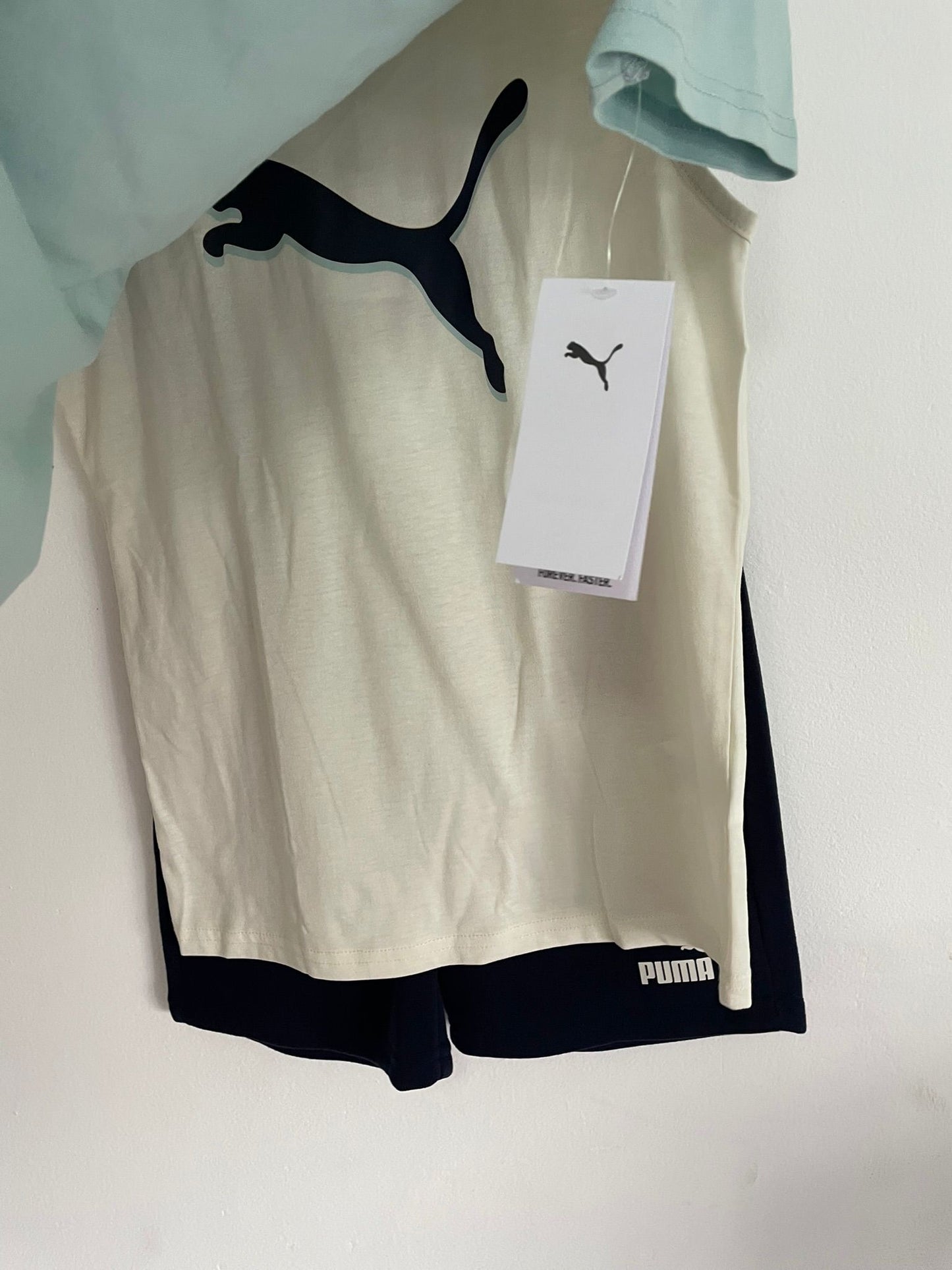 Conjunto Remera Musculosa y Short Puma Talle 8