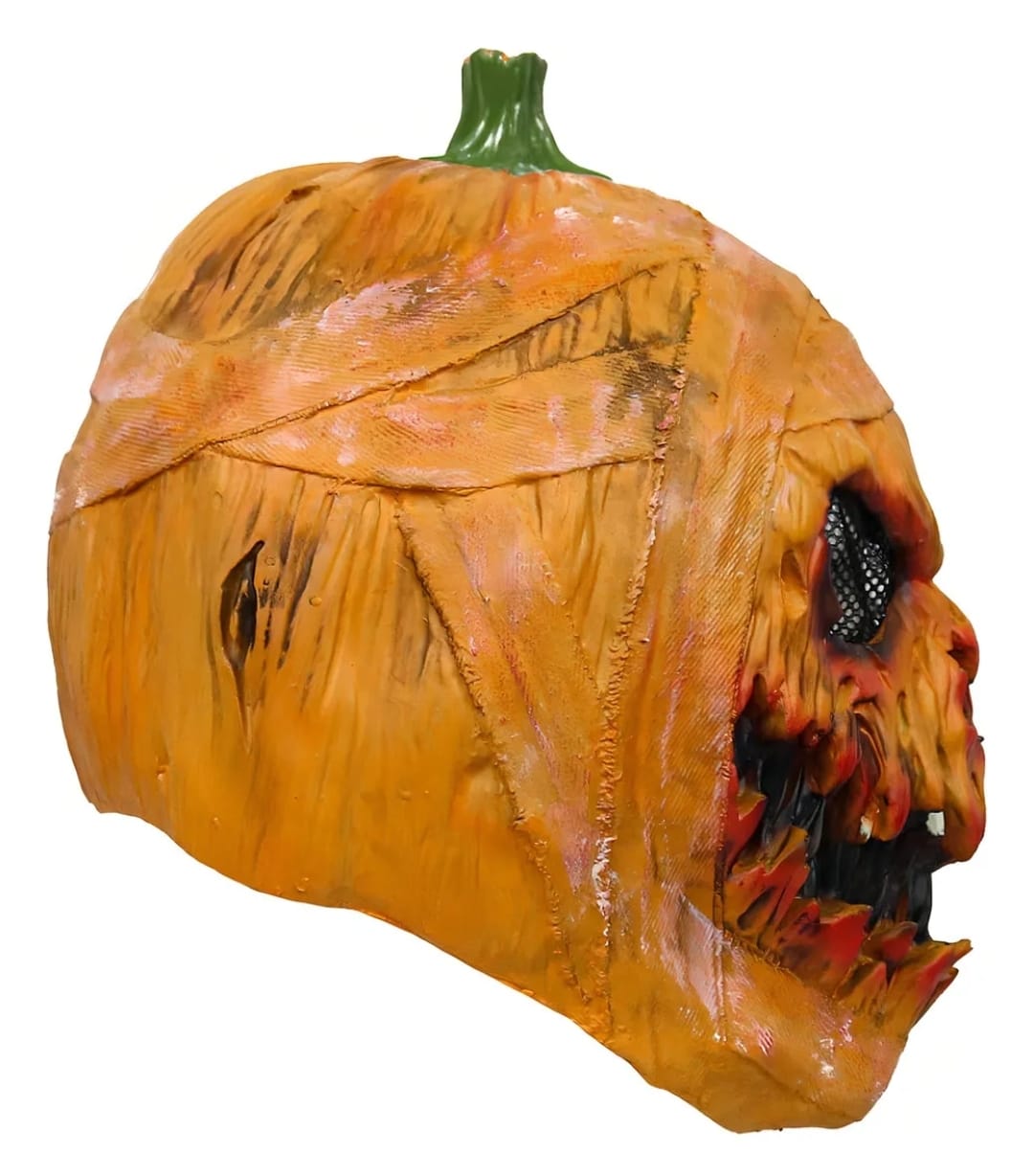 Mascara Calabaza Zombie En Latex Halloween