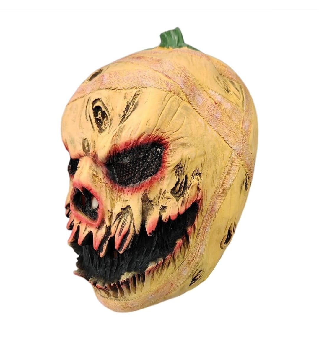 Mascara Calabaza Zombie En Latex Halloween
