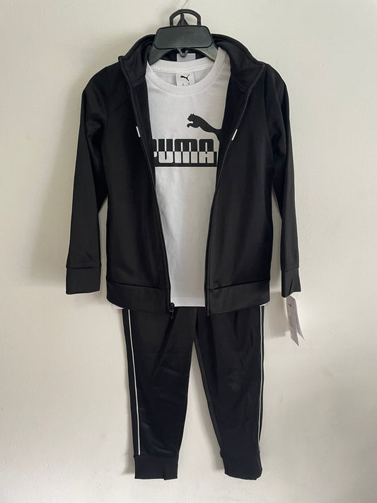 Conjunto Campera Remera y Pantalon Puma Talle 4