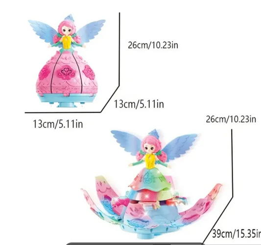 Muñeca Bailarina 360° Con Luz Y Sonido