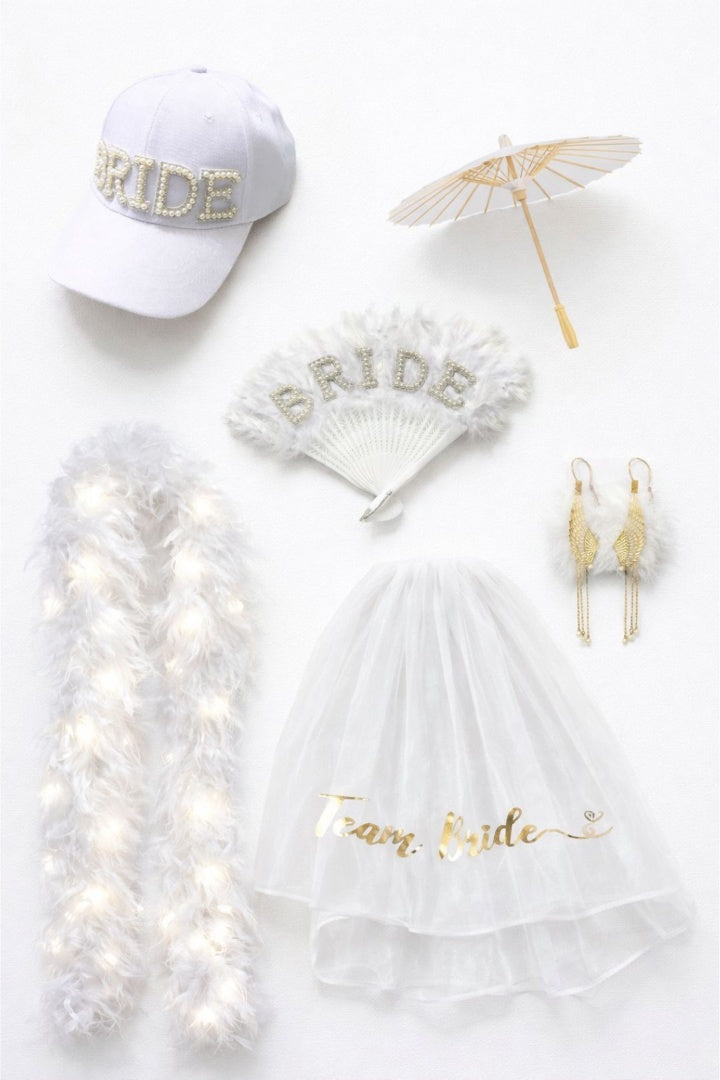 Set Novia Bride Completo Despedida 6 Articulos