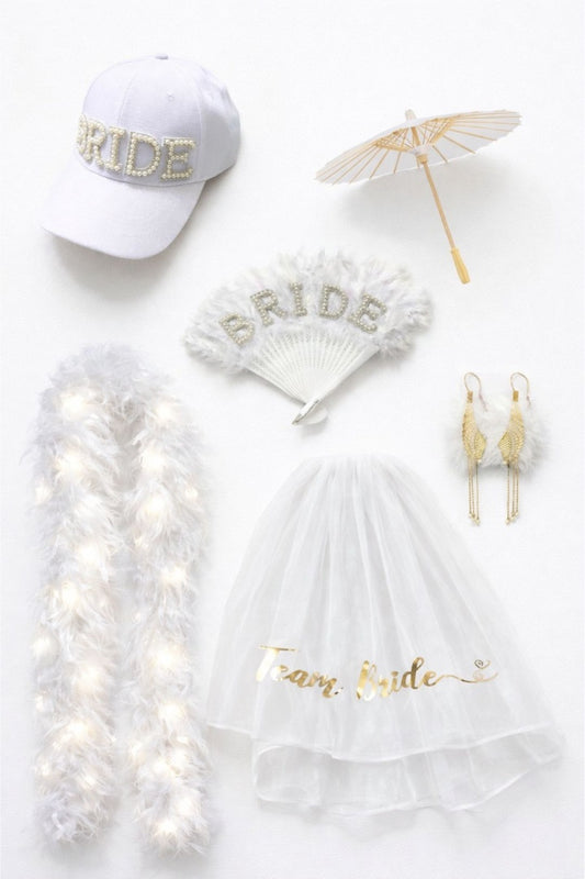 Set Novia Bride Completo Despedida 6 Articulos