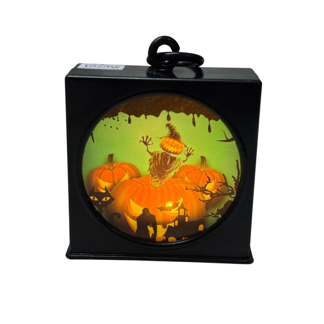 Lámpara Led De Decoración Para Halloween 9x9cm