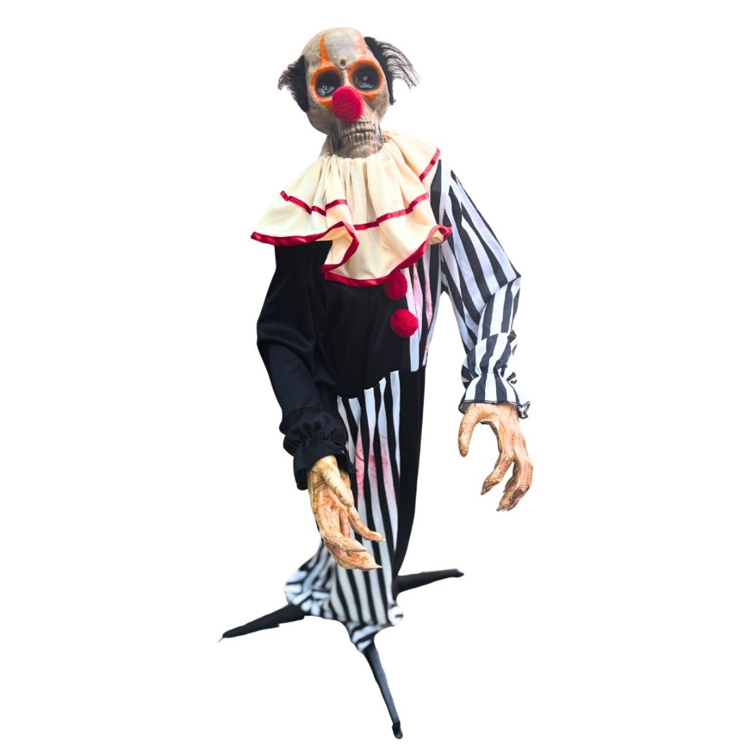 Payaso De Terror Animatronics Halloween Con Sensor