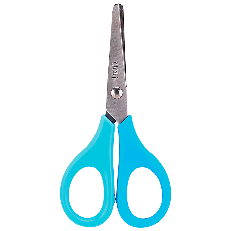 Tijera Magic Zoo Escolar Deli 114mm Punta Roma