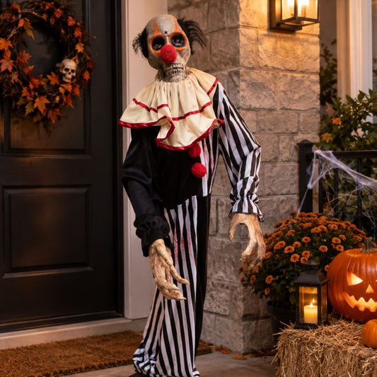 Payaso De Terror Animatronics Halloween Con Sensor