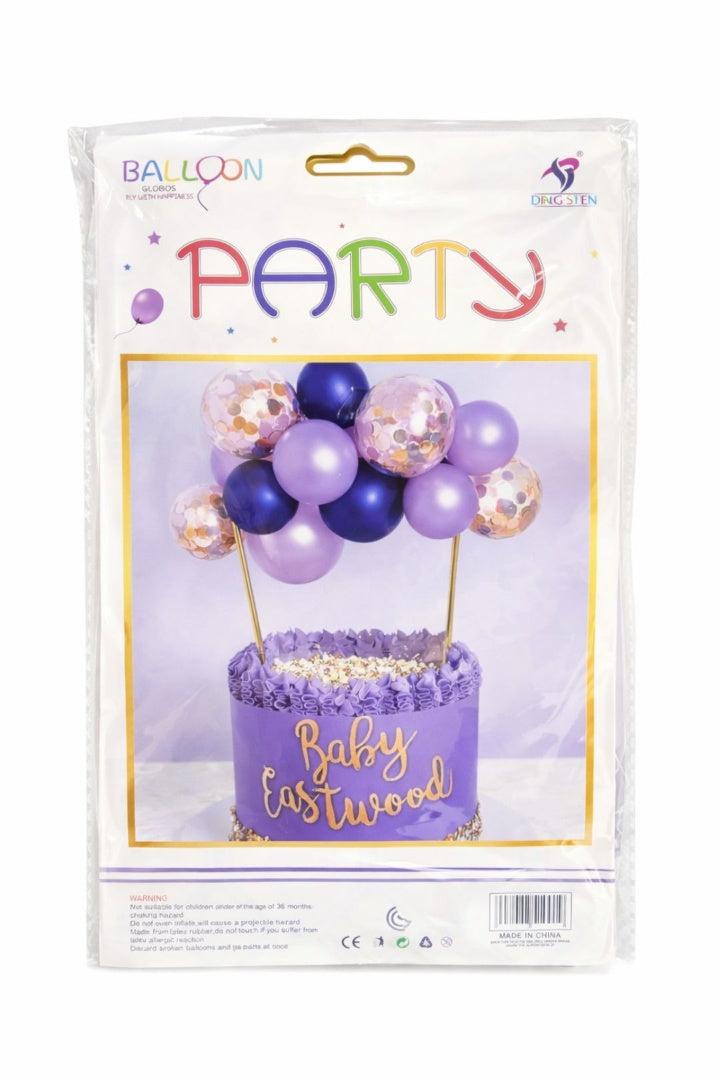 Set De Globos Para Torta 6pcs Decoracion
