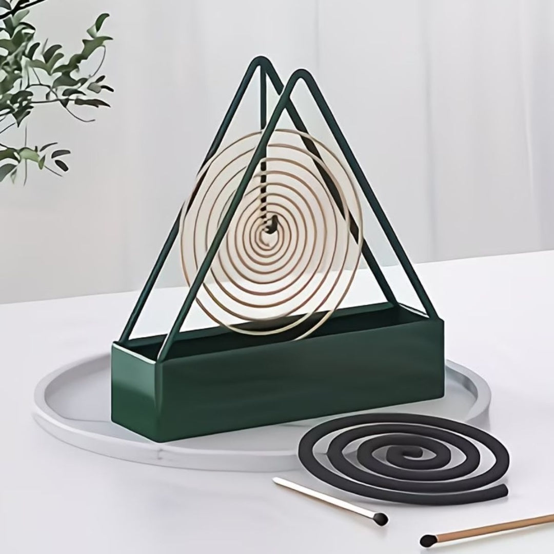 Porta Espiral Anti Mosquitos Moderno De Metal