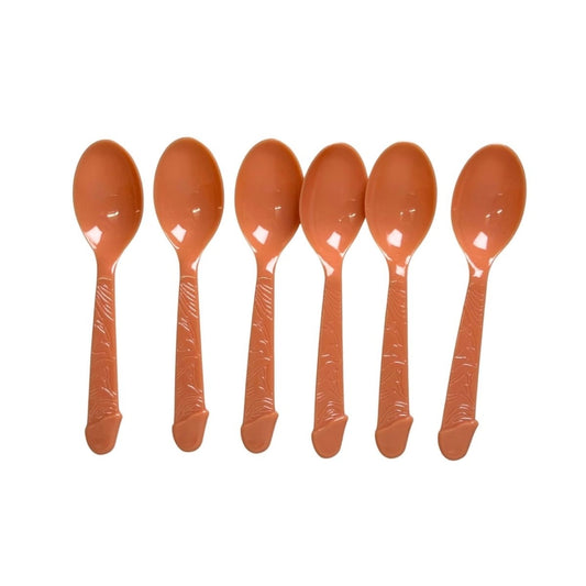 Set X6 Cucharas De Pene Despedida Soltera Cotillón