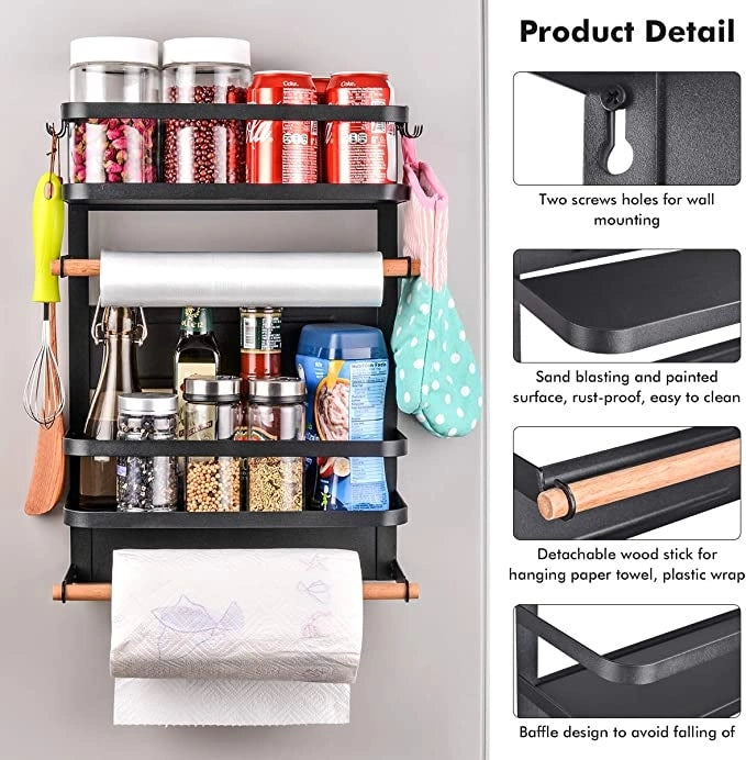 Organizador para heladera magnético