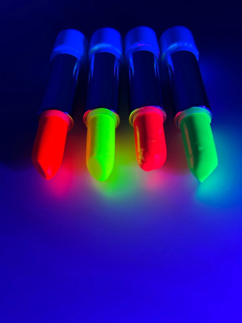 Labiales Fluo UV para fiestas o eventos