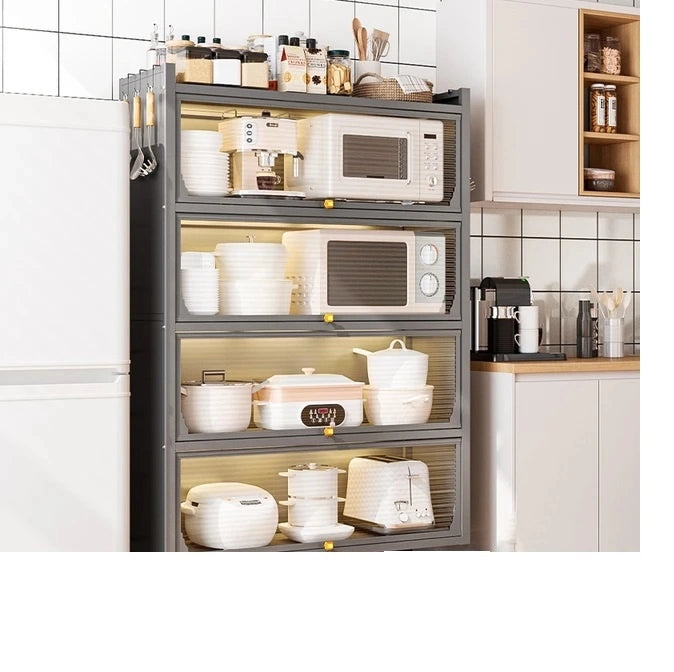 Mueble Estantería Organizador De Metal 4 Estantes