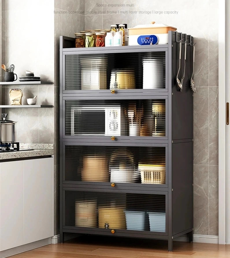 Mueble Estantería Organizador De Metal 4 Estantes