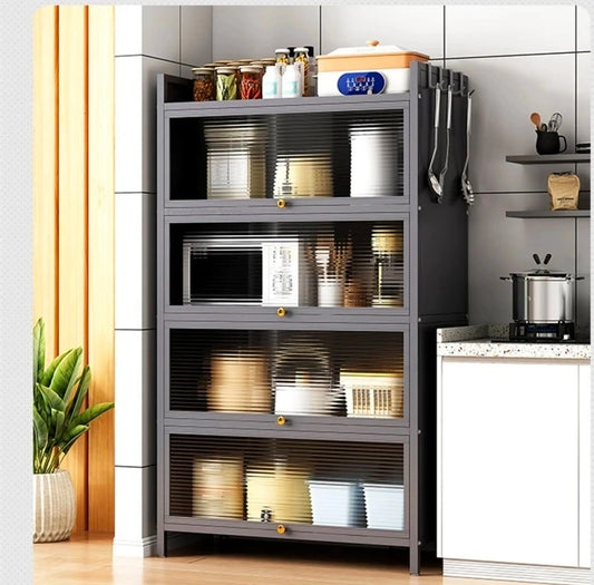 Mueble Estantería Organizador De Metal 4 Estantes