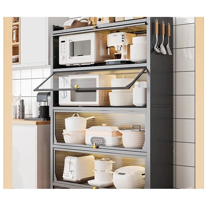 Mueble Estantería Organizador De Metal 4 Estantes