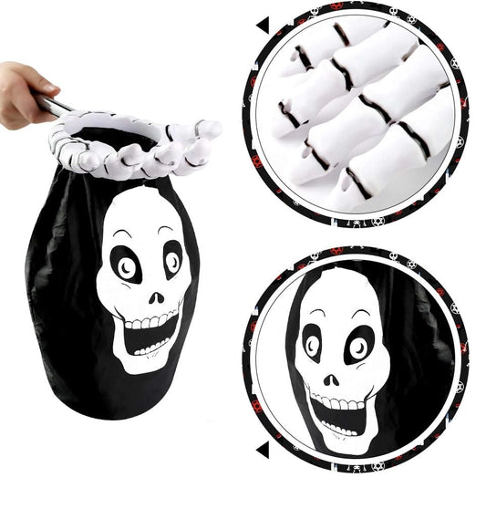 Caramelera Mano Con Bolsa Halloween
