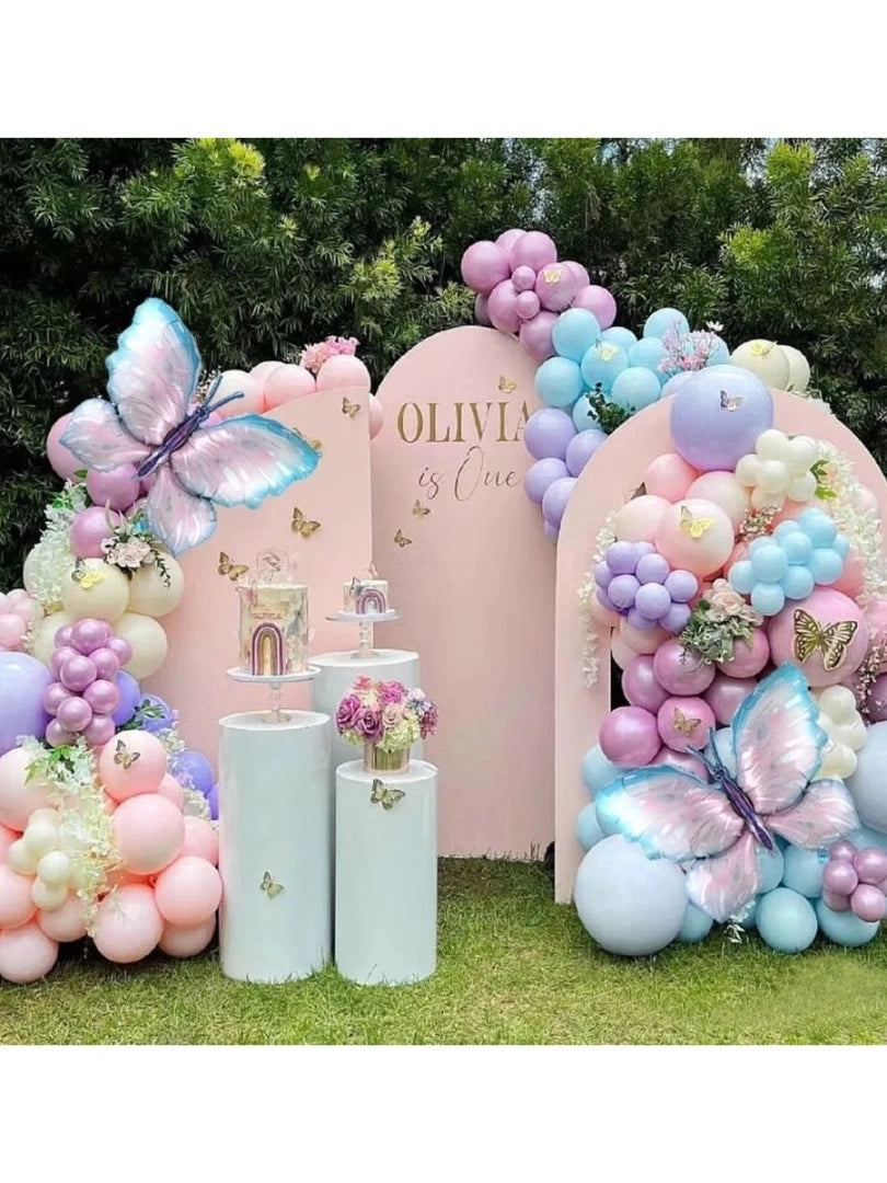Set Globos Mariposa Decoración Fiestas 88pcs