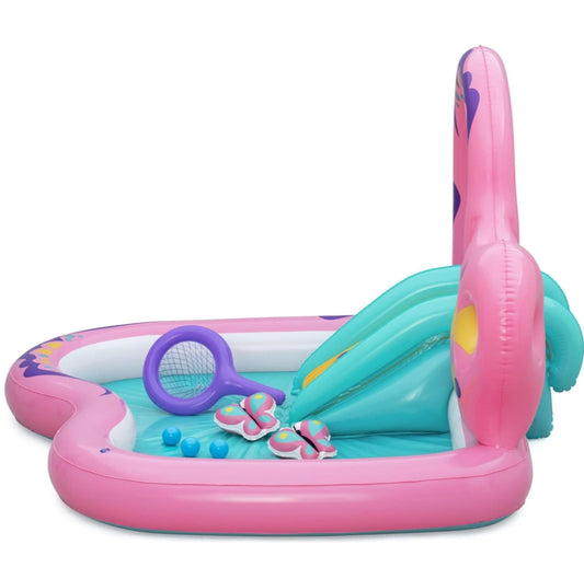 Piscina Inflable Bestway Mariposa 159l Rosa