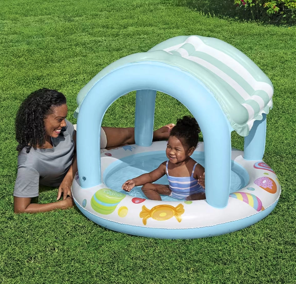 Piscina Inflable Bestway Tienda De Dulces Techo 34l