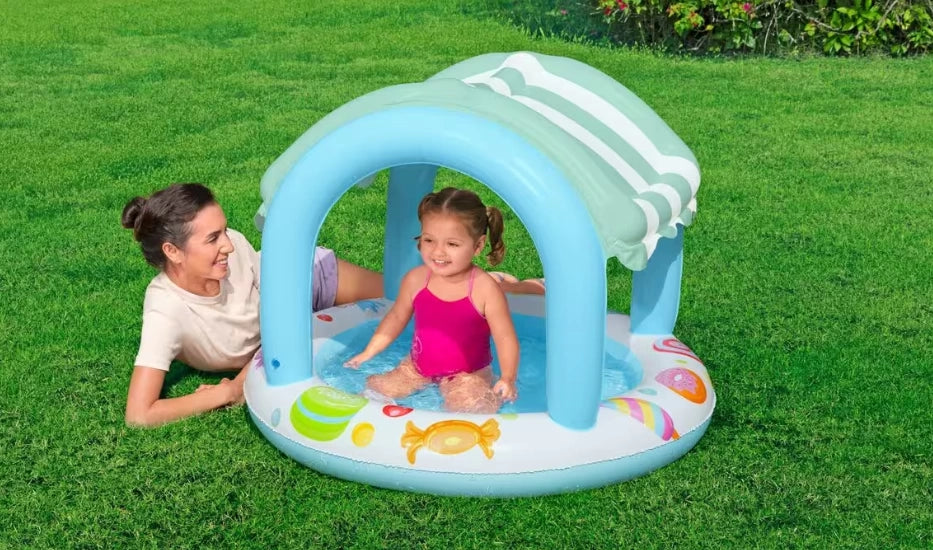 Piscina Inflable Bestway Tienda De Dulces Techo 34l