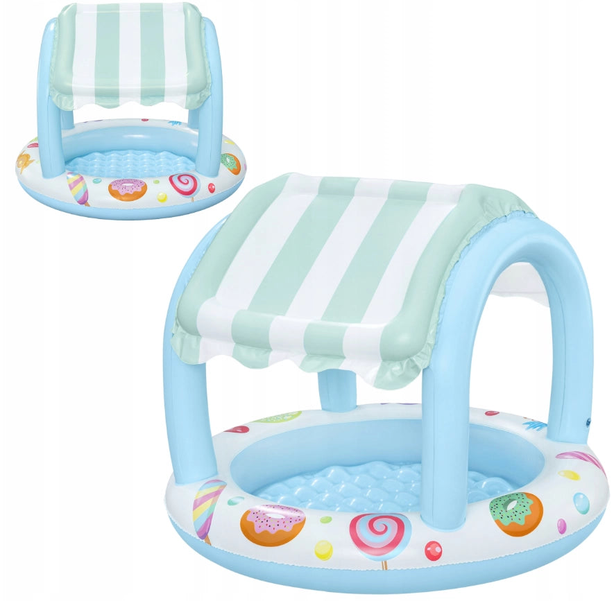 Piscina Inflable Bestway Tienda De Dulces Techo 34l