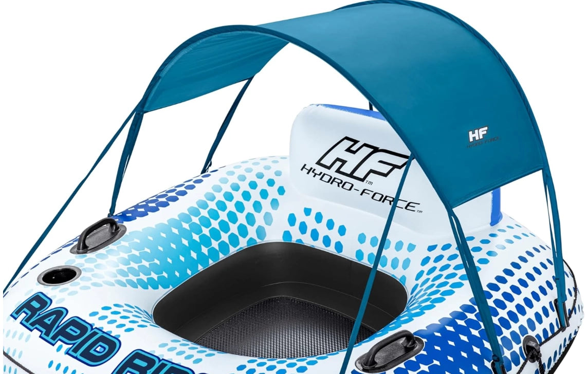 Flotador de Río Hydro-Force con Parasol Extraíble 1.23 m