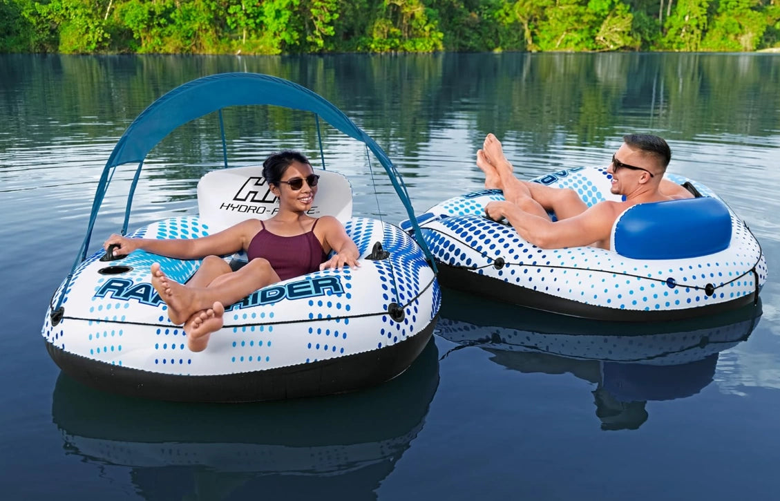 Flotador de Río Hydro-Force con Parasol Extraíble 1.23 m