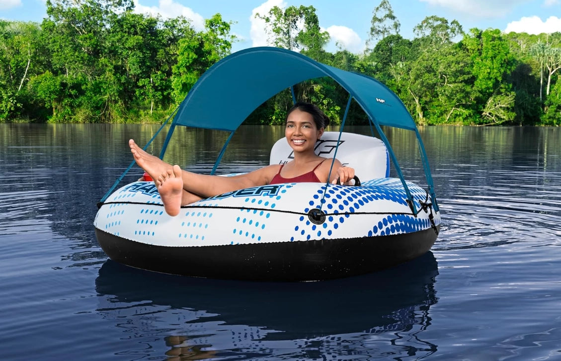 Flotador de Río Hydro-Force con Parasol Extraíble 1.23 m