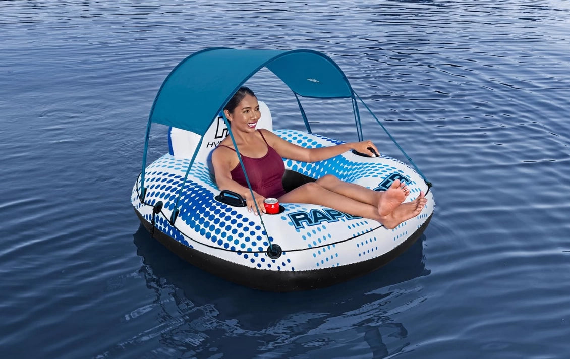 Flotador de Río Hydro-Force con Parasol Extraíble 1.23 m