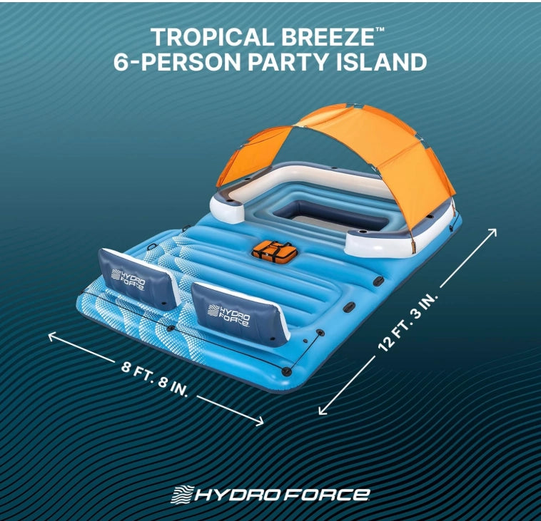 Isla flotante para Lago 6 personas BESTWAY