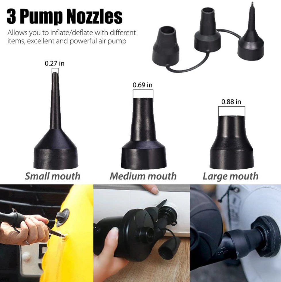 Inflador Eléctrico Para Colchones, Camas, Piscinas