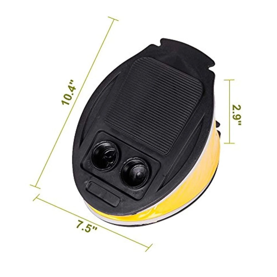 Inflador De Pie Para Colchones, Cama, Piscinas 3lts