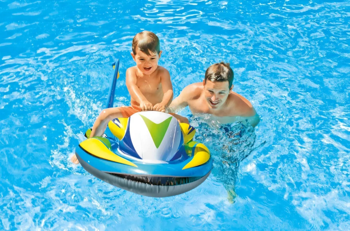 FLOTADOR O SALVAVIDAS MOTO ACUATICA INTEX