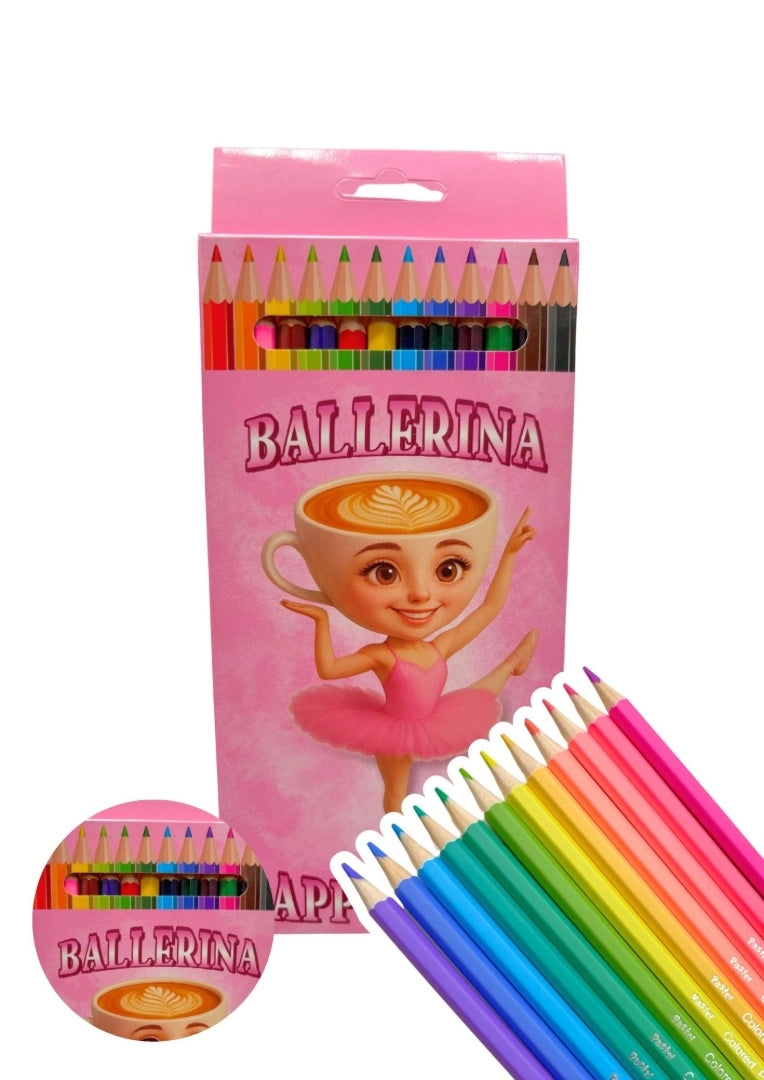 Lapices De Colores Italian Brainrot X12 Largos