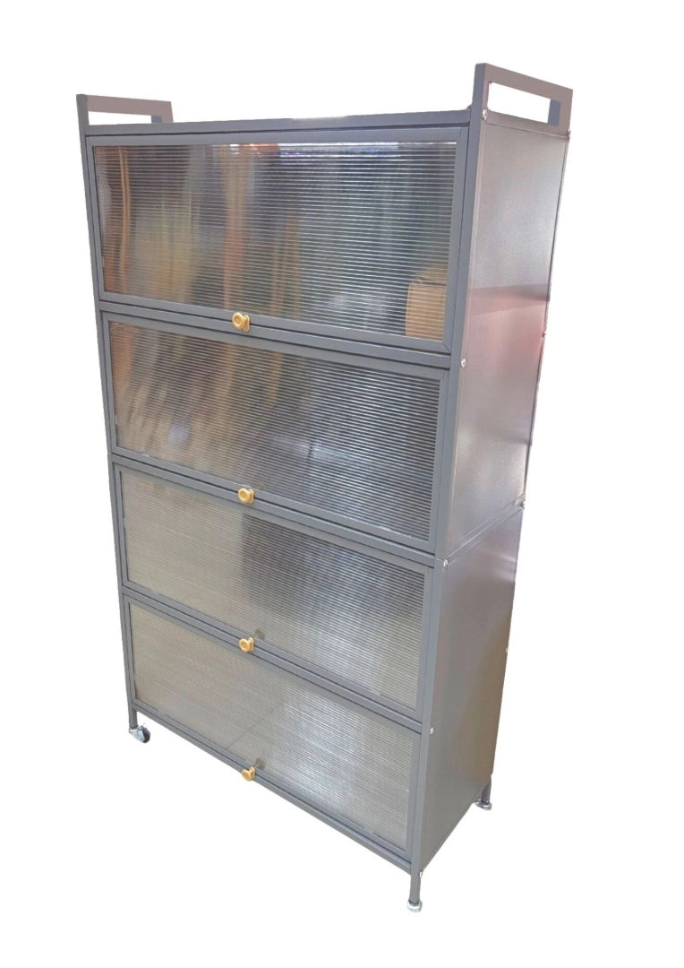 Mueble Estantería Organizador De Metal 4 Estantes