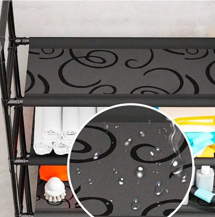 Mueble Organizador Lavadora Estante Baño 3 Niveles